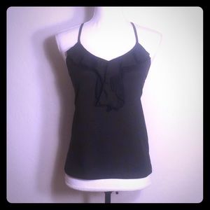 Cute Charlotte Russe black top w zipper